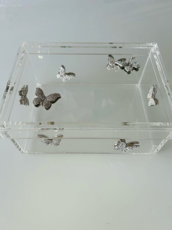Box Butterfly Silver